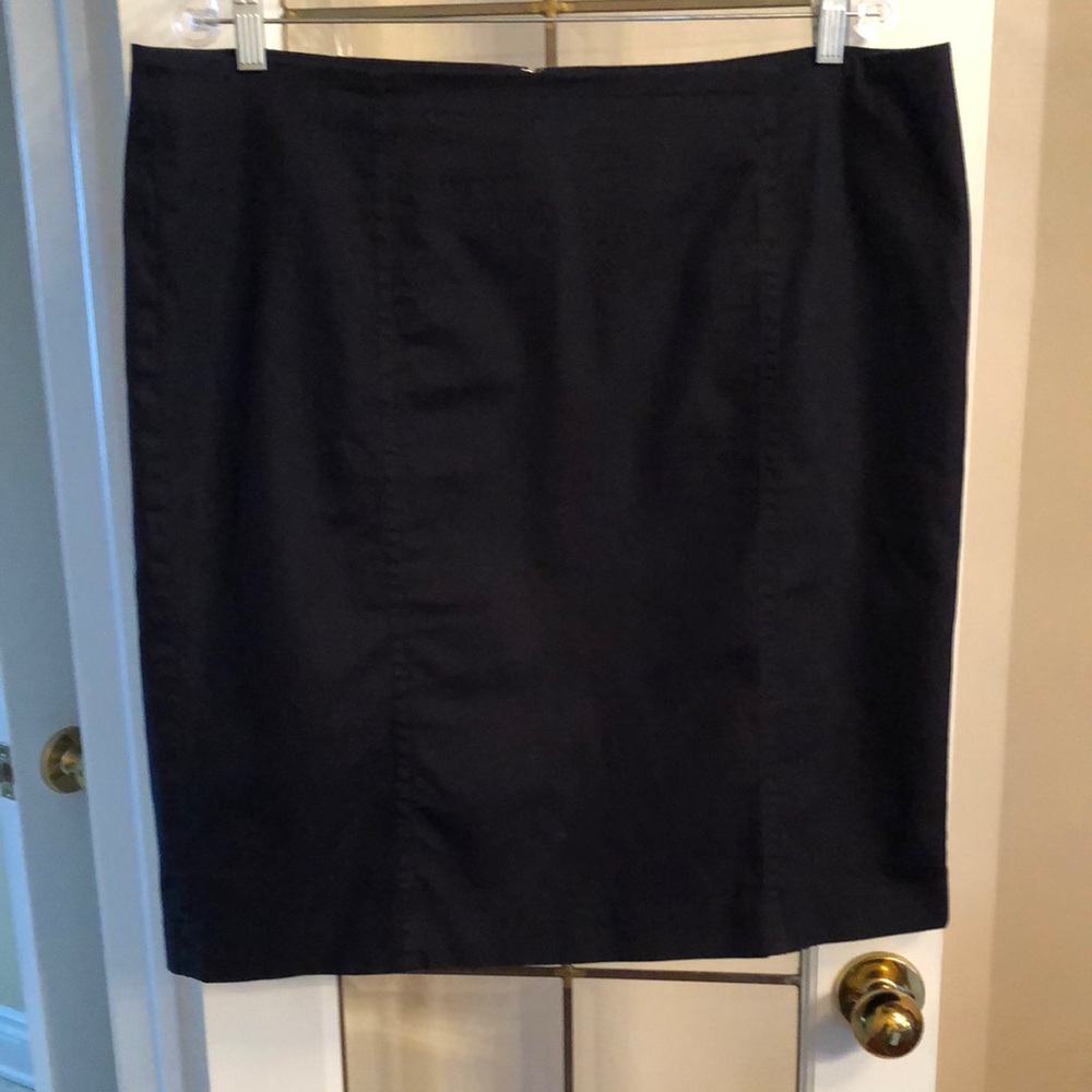 Talbot’s Navy Skirt
